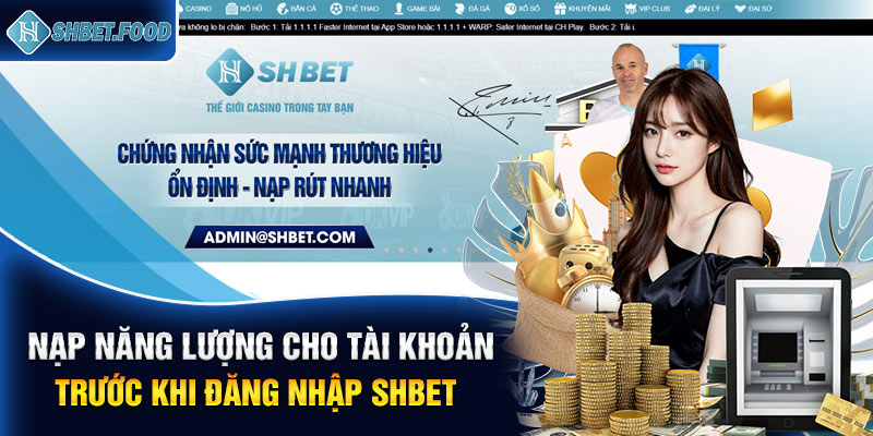 đăng nhập SHBET